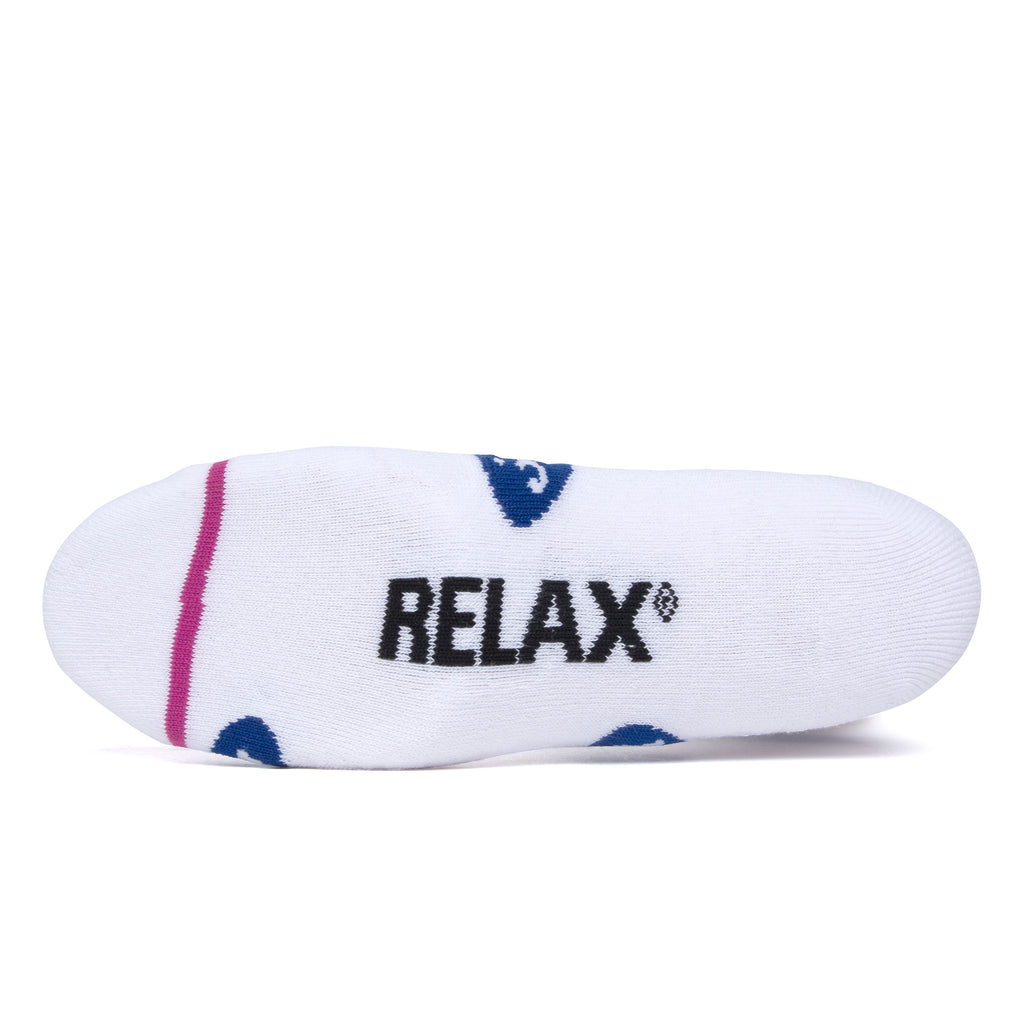 HUF RELAX SOCK - WHITE freeshipping - FREESTYLE LLORET