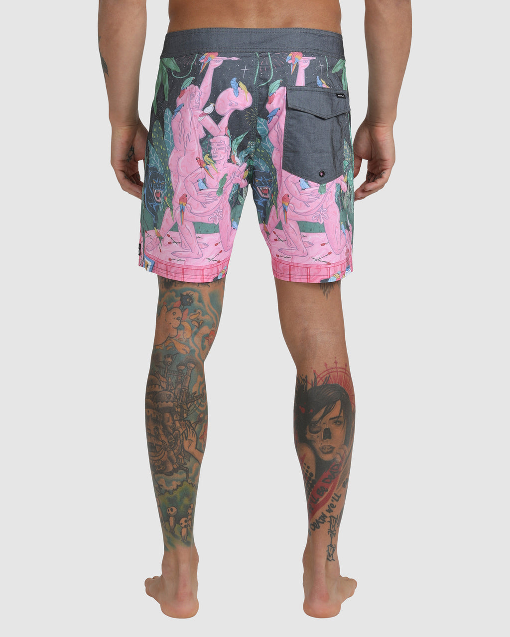 LUKE PELLETIER X KRISTEN LIU WONG NIGHTSCAPE BOARDSHORT - BLACK MULTI - FREESTYLE LLORET