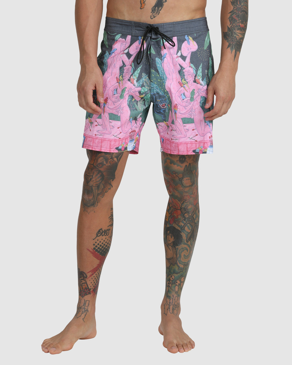 LUKE PELLETIER X KRISTEN LIU WONG NIGHTSCAPE BOARDSHORT - BLACK MULTI - FREESTYLE LLORET