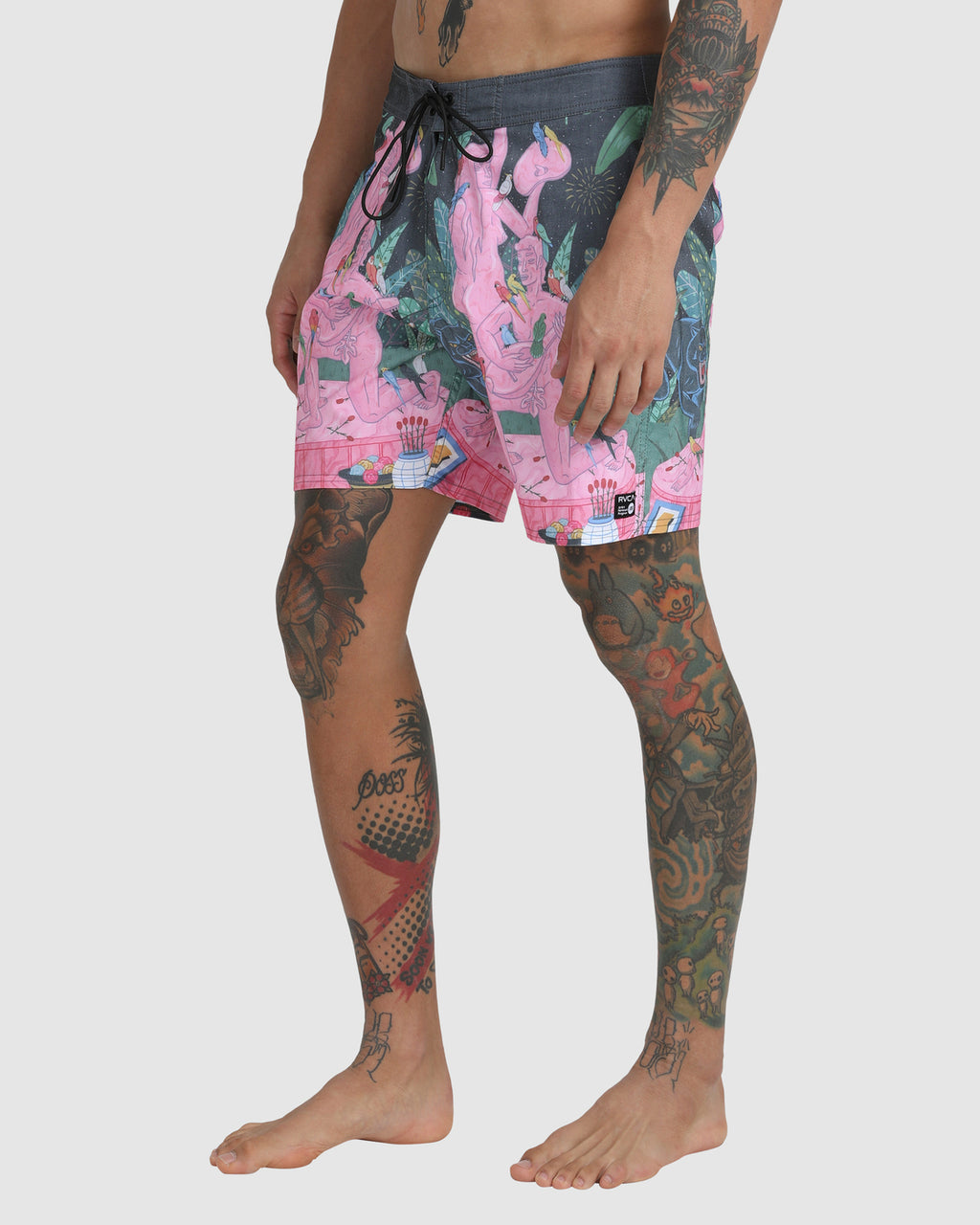 LUKE PELLETIER X KRISTEN LIU WONG NIGHTSCAPE BOARDSHORT - BLACK MULTI - FREESTYLE LLORET