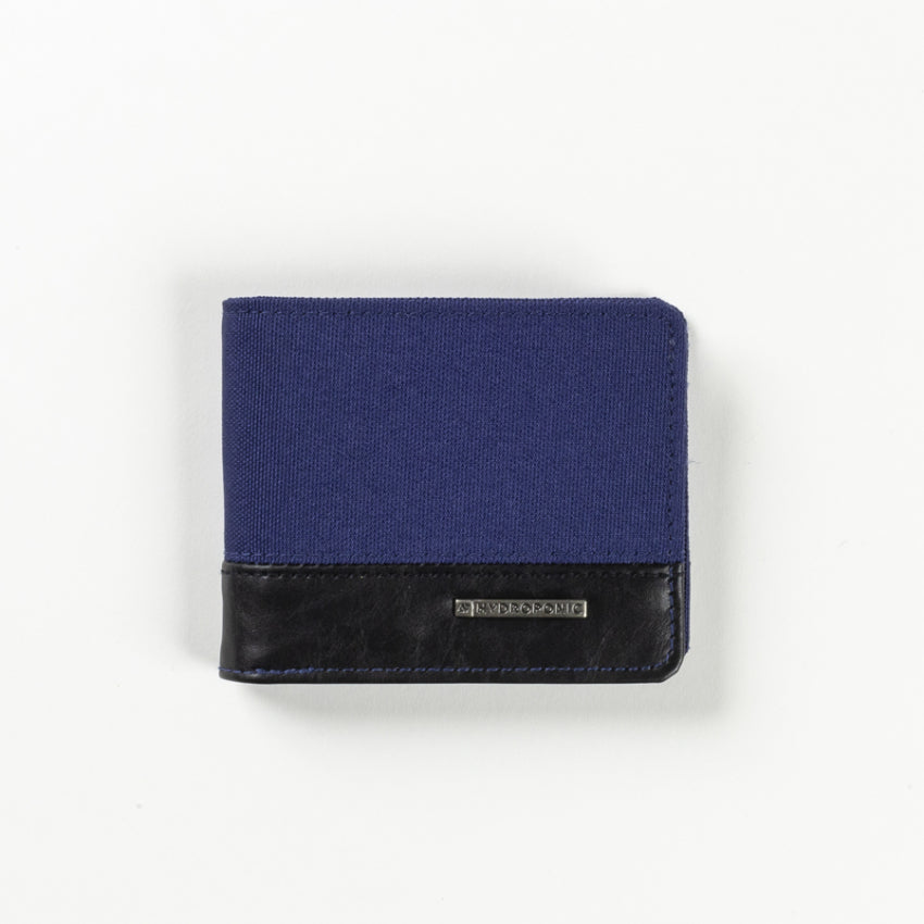 HYDROPONIC CORNER WALLET - NAVY FL BLACK - FREESTYLE LLORET