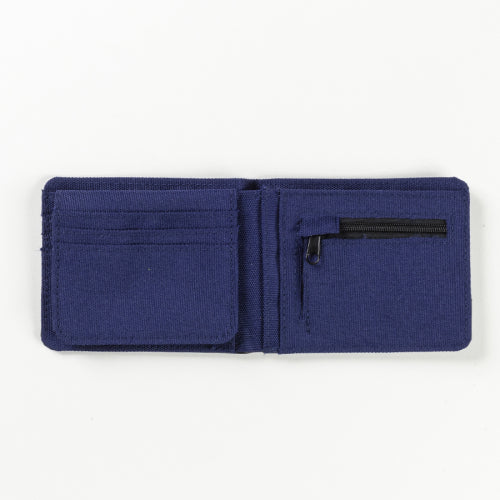 HYDROPONIC CORNER WALLET - NAVY FL BLACK - FREESTYLE LLORET