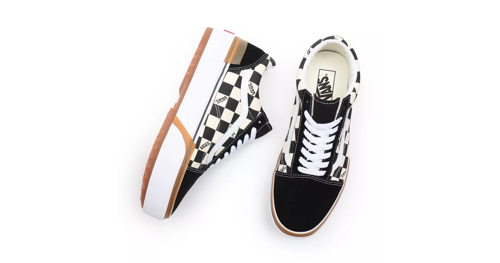 VANS OLD SKOOL STACKED - Checkboard Multi True