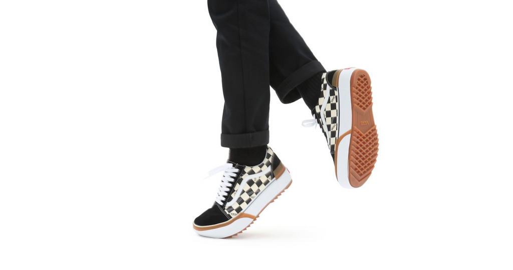 VANS OLD SKOOL STACKED - Checkboard Multi True