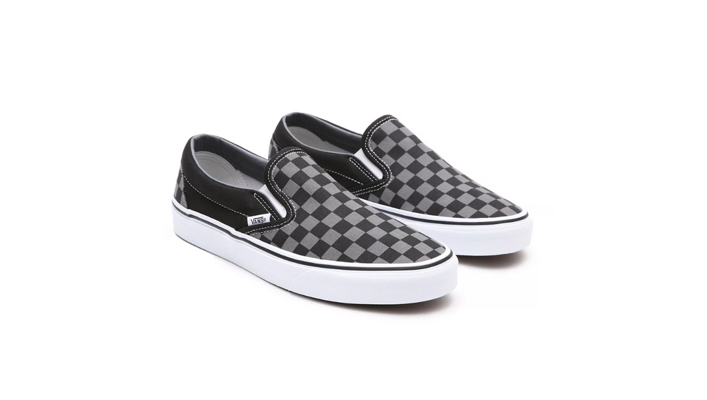 VANS SLIP-ON / CHEKERBOARD - BLACK / GREY