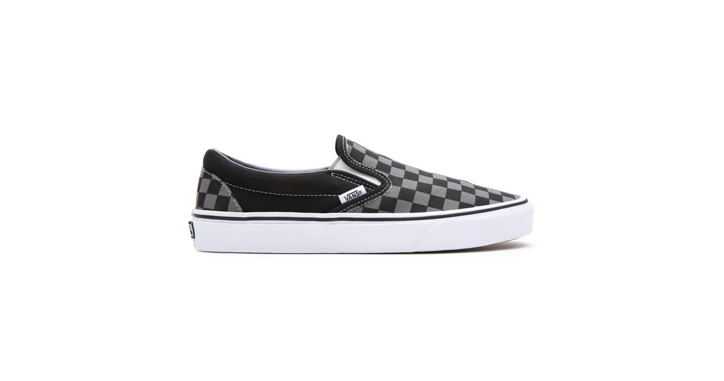 VANS SLIP-ON / CHEKERBOARD - BLACK / GREY