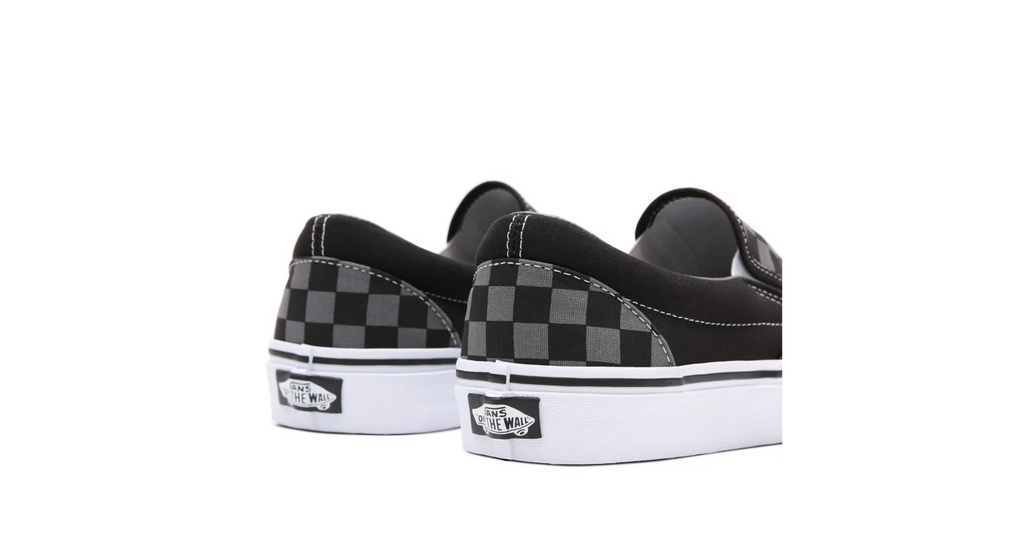 VANS SLIP-ON / CHEKERBOARD - BLACK / GREY
