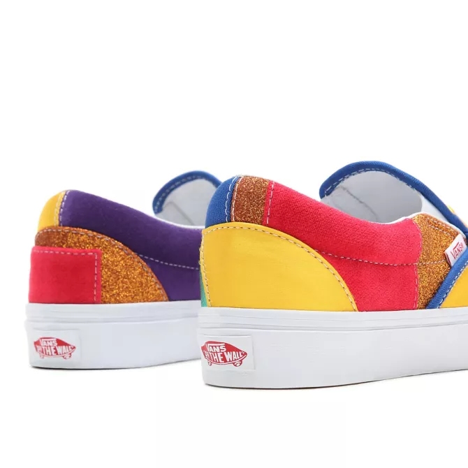 VANS SLIP-ON PRIDE - PATCHWORK TRUE WHITE freeshipping - FREESTYLE LLORET