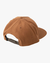 RVCA GOES ALL THE WAY SNAPBACK - Brown 