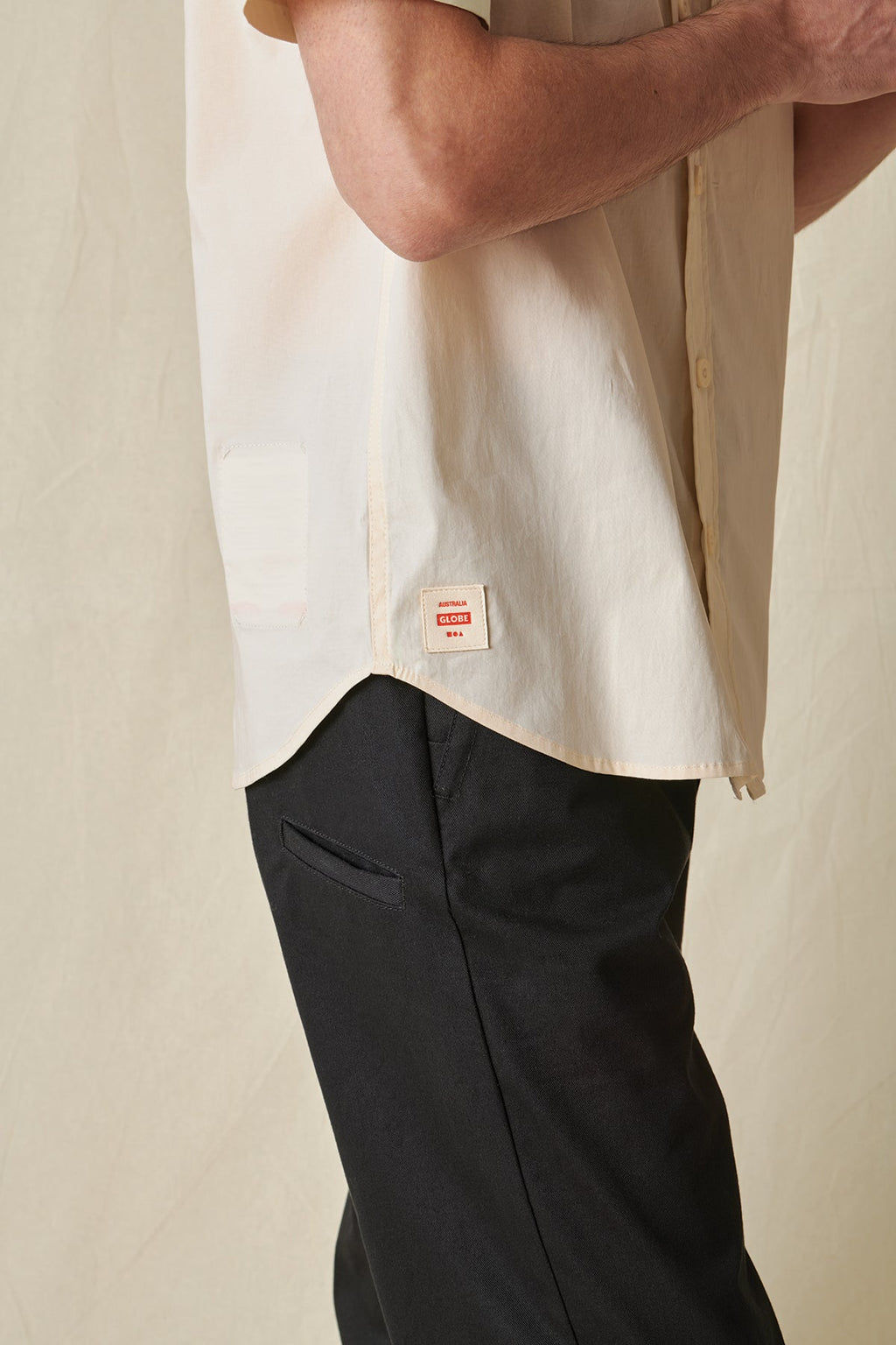 GLOBE FUNDATION SS SHIRT - Bleach Free Dye Free - FREESTYLE LLORET