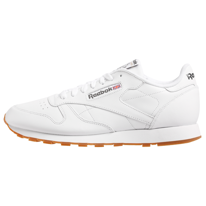 REEBOK CL LTHR CLASSIC LEATHER - WHITE / GUM freeshipping - FREESTYLE LLORET