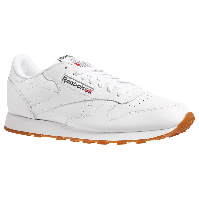 REEBOK CL LTHR CLASSIC LEATHER - WHITE / GUM freeshipping - FREESTYLE LLORET