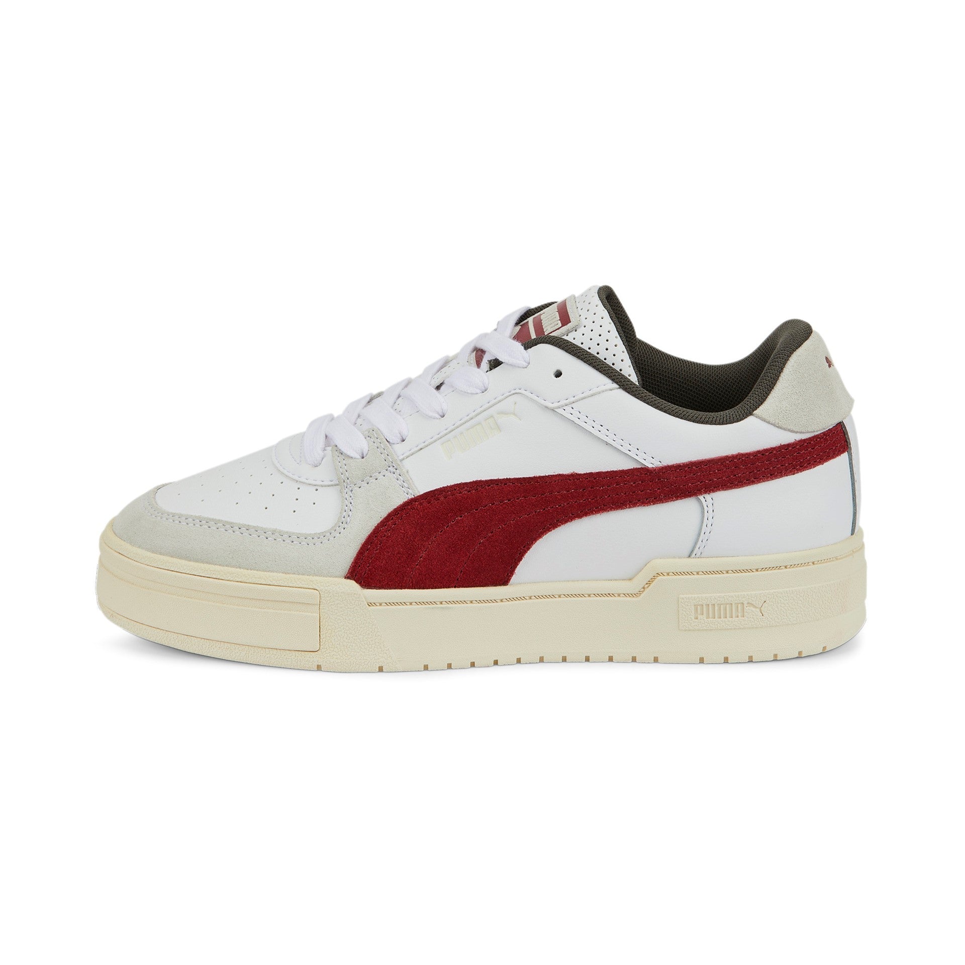 PUMA CA PRO IVY LEAGUE Puma White Intense Red Whisper