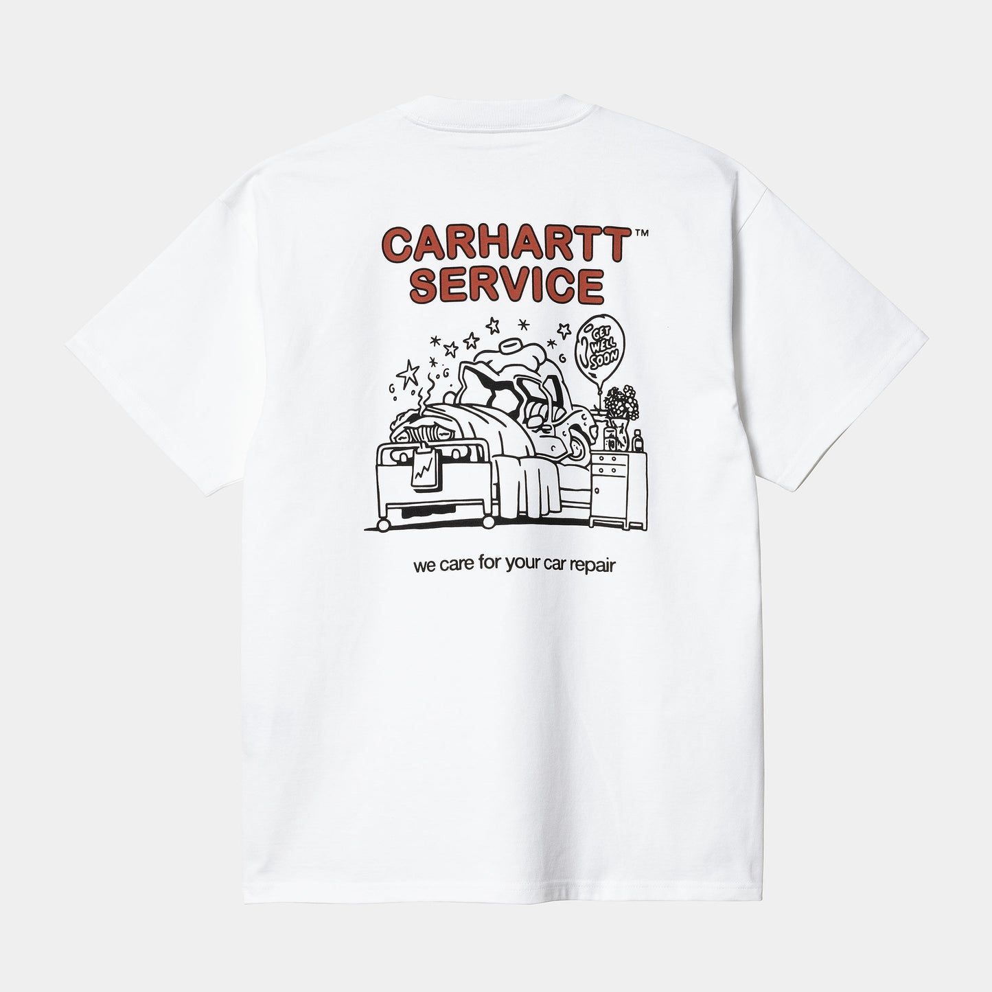 CARHARTT WIP CAR REPAIR T-SHIRT - White