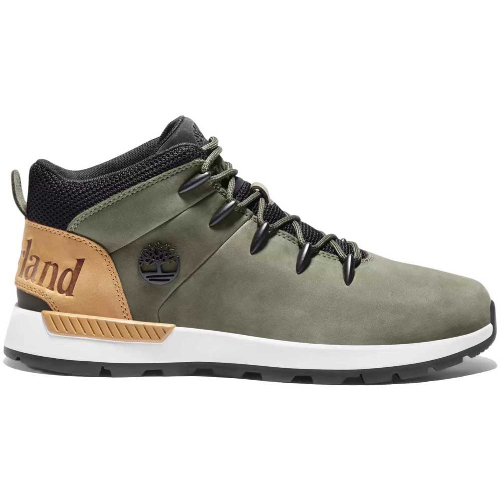 TIMBERLAND SPRINT TREKKER MID - Dark Green Nubuck