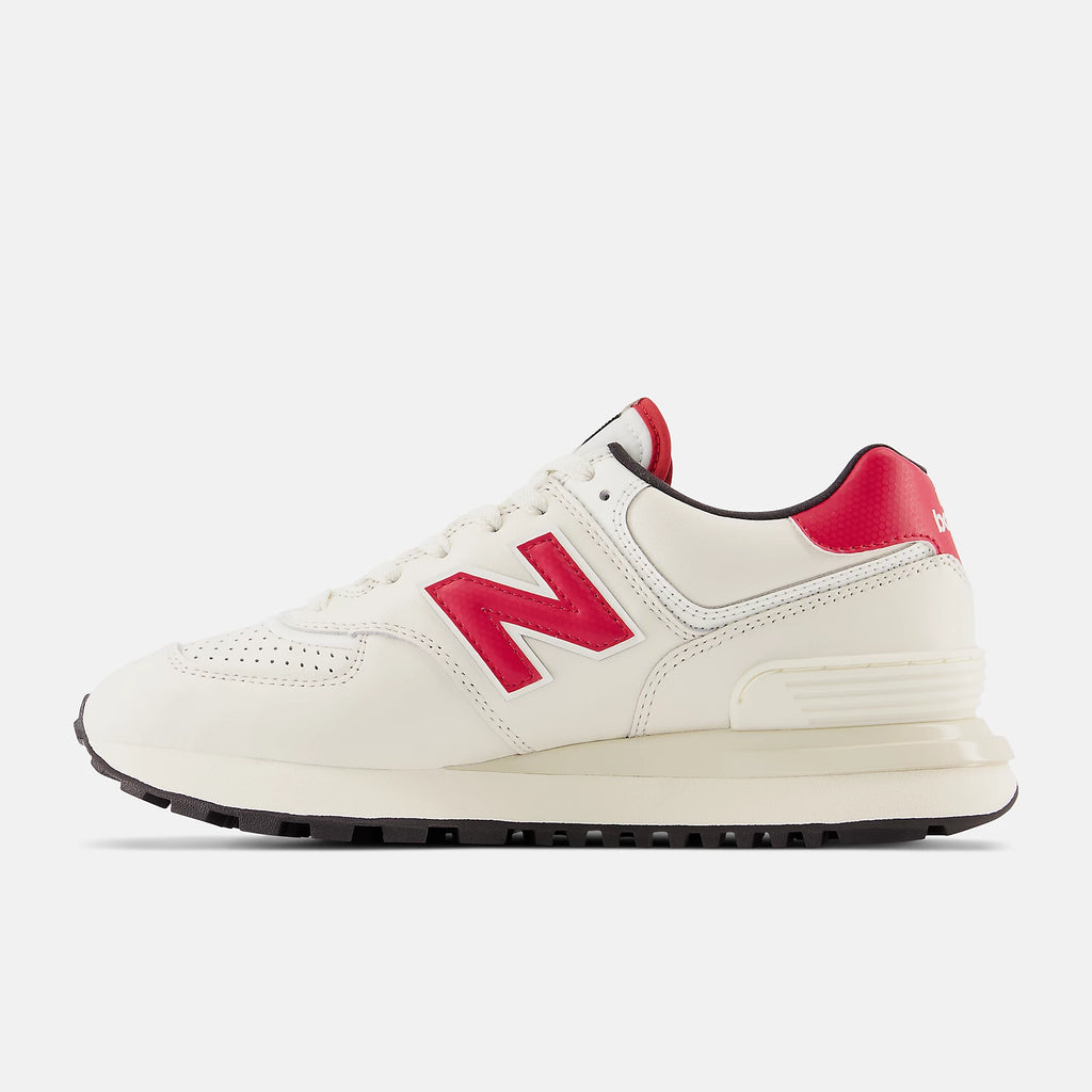 NEW BALANCE U574LGTC LEGACY - BEIGE CRIMSON RED BLACK