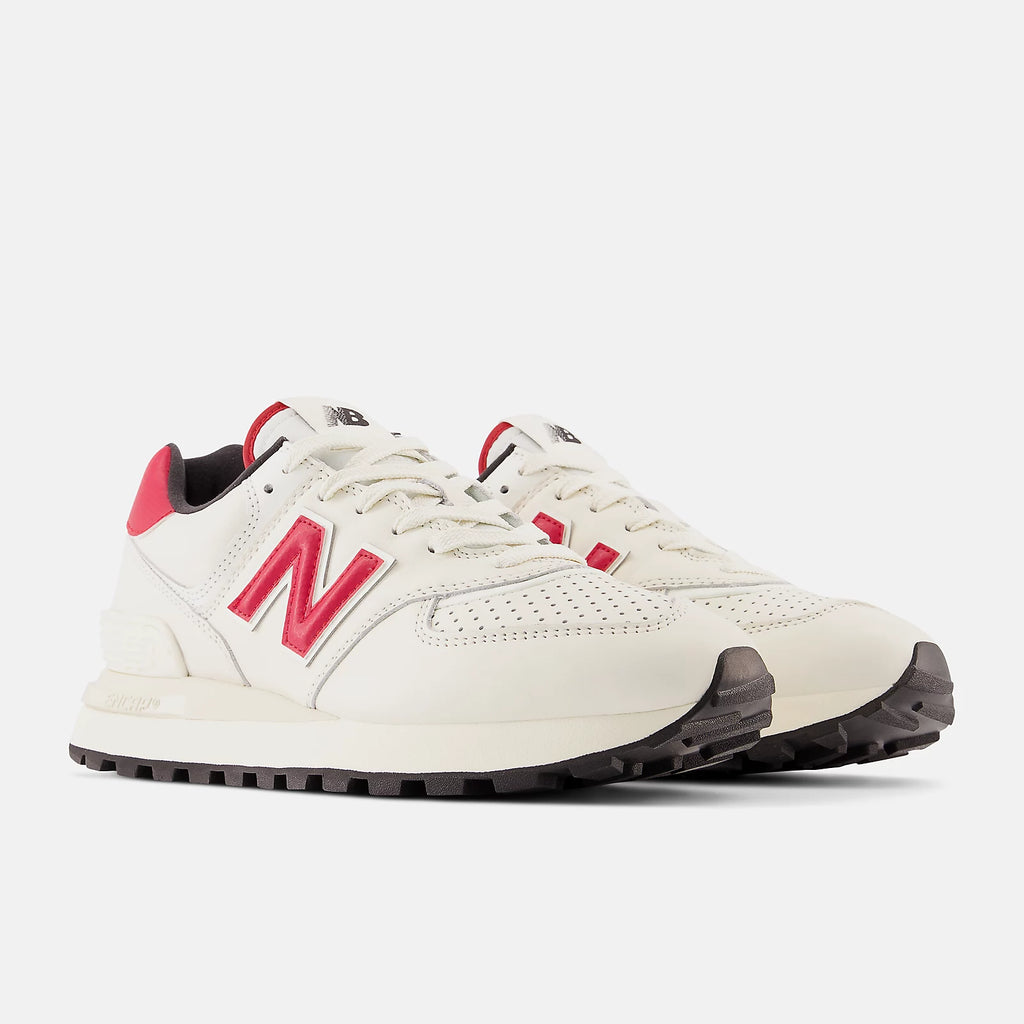 NEW BALANCE U574LGTC LEGACY - BEIGE CRIMSON RED BLACK