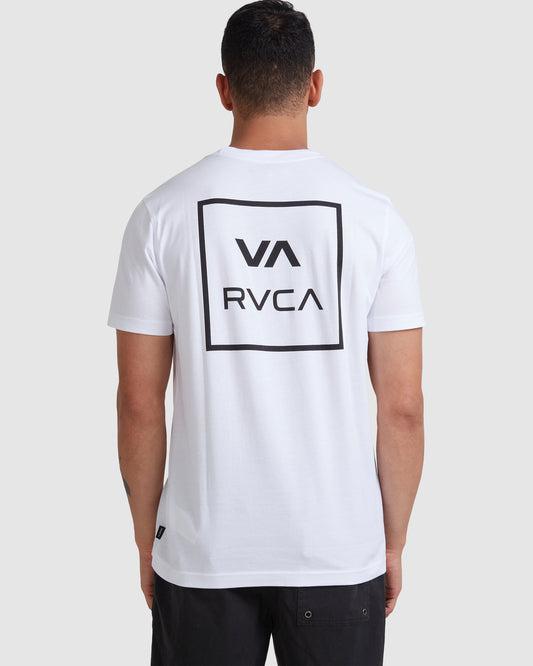 RVCA GOES ALL THE WAYS TEES - WHITE 